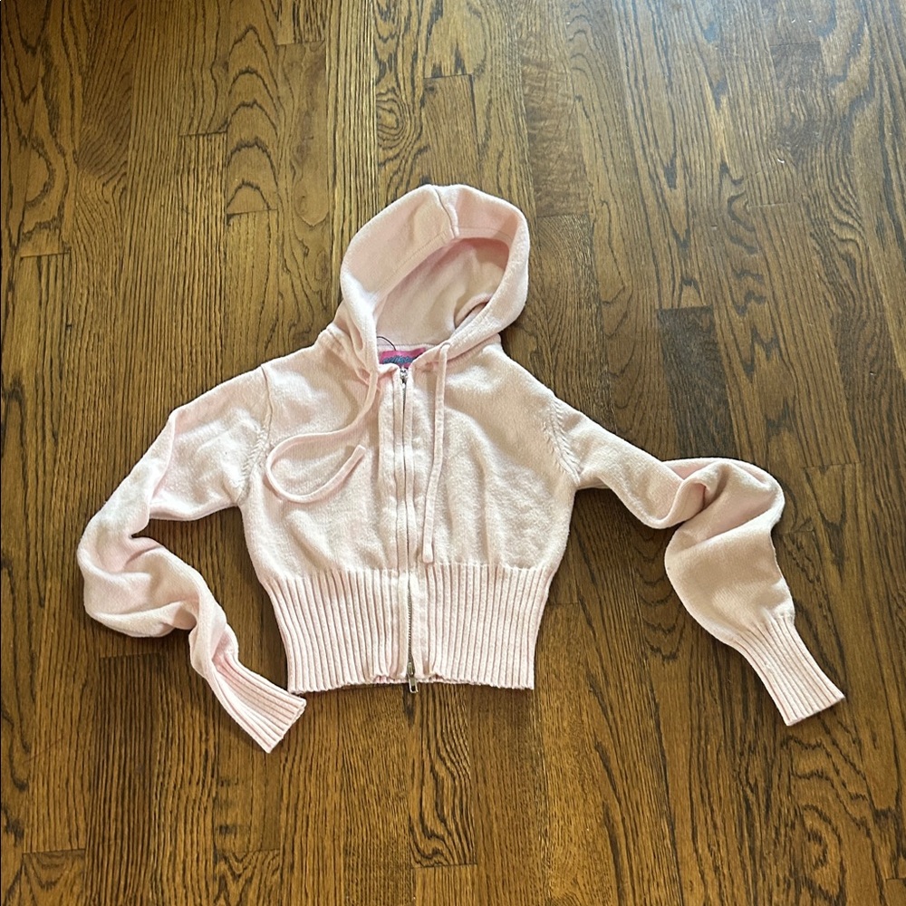 Edikted Pink Hooded teen's Sweater XS